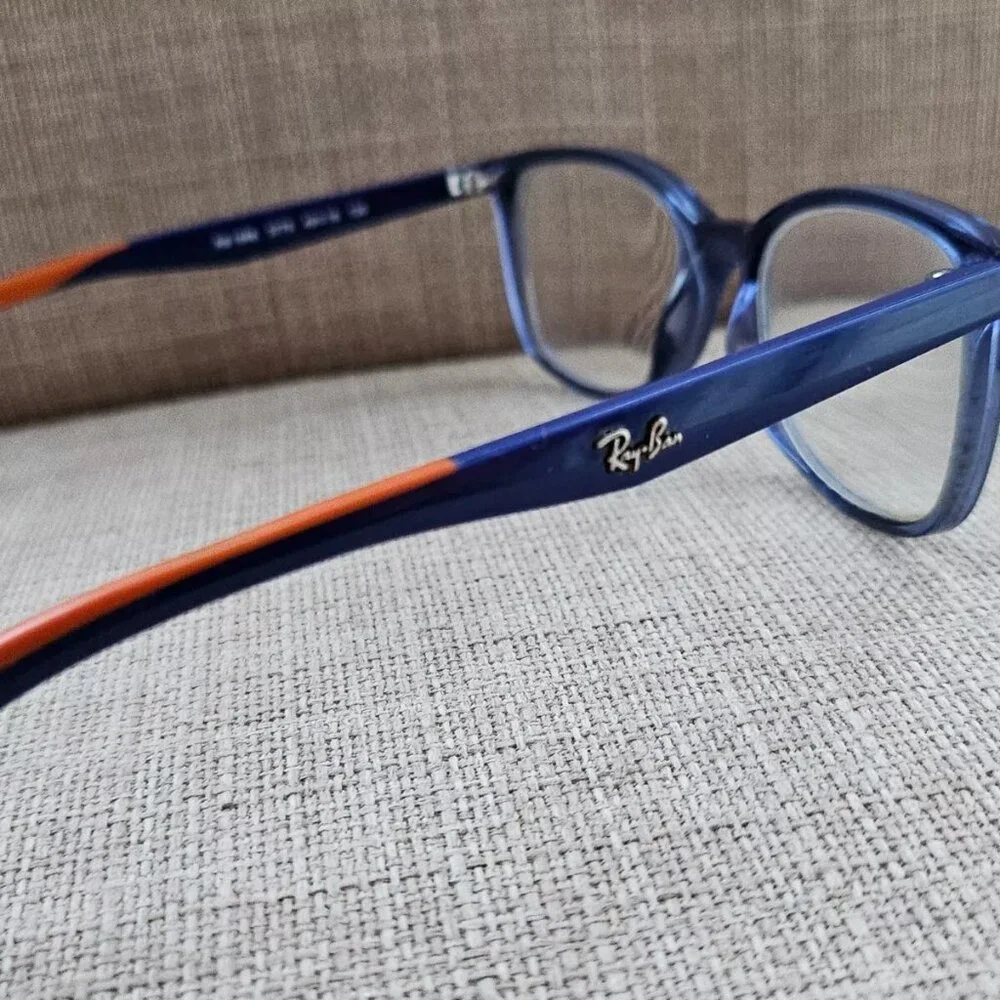 Ray-Ban Youth Kids Glasses/Eyeglasses Frame Blue/Orange RB1586 3775 Frame only